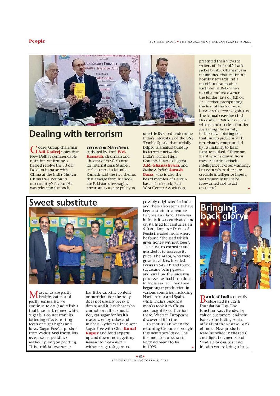 Sweet substitute with Chef Kunal Kapur and food experts